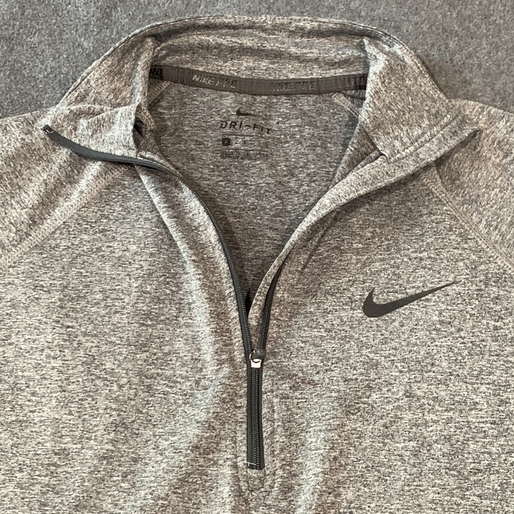 NIKE Pro Warm Half Zip Running Top - Small - Picture 2 of 7